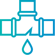 Leaking pipe